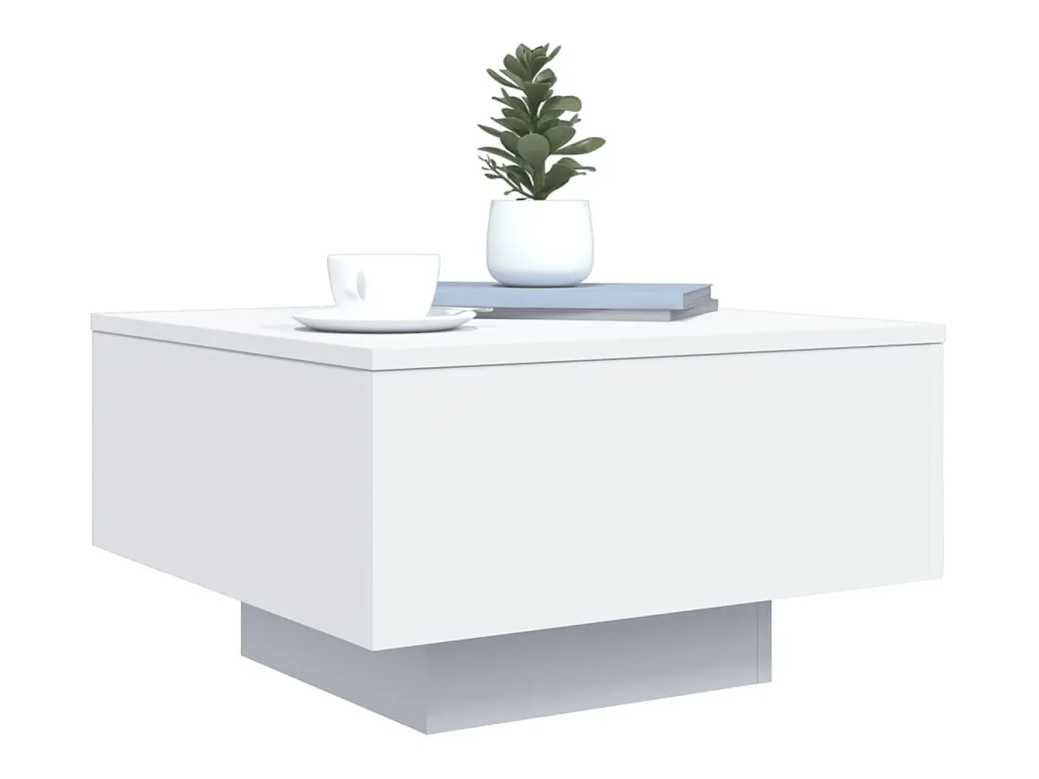 Mesa de centro 55x55x31 cm derivados de madeira PT992240^ Mesa De Centro