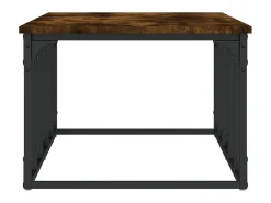 Mesa De Centro| Mesa de centro 100x50x35,5 cm derivados madeira carvalho fumado PT753154 Castanho