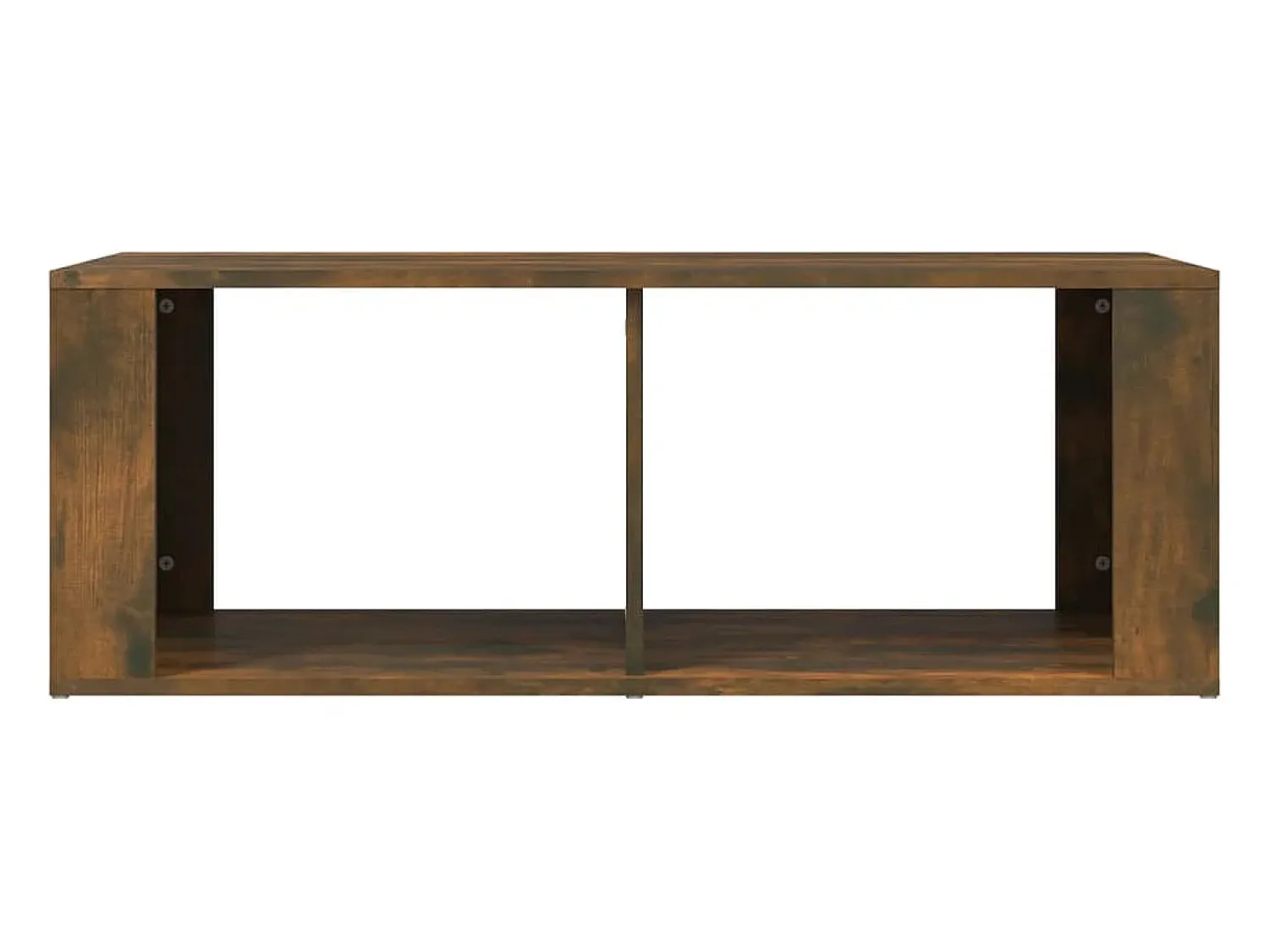 vidaxl Mesa de centro 100x50x36 cm derivados madeira carvalho fumado Natural claro