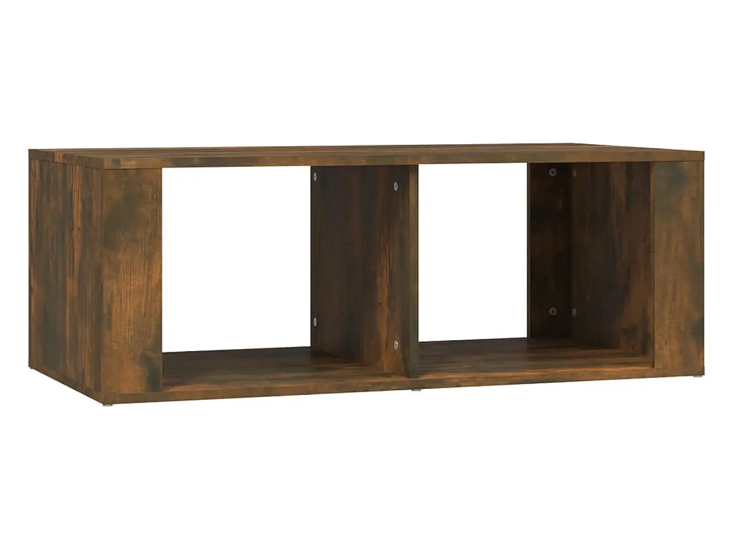 vidaxl Mesa de centro 100x50x36 cm derivados madeira carvalho fumado Natural claro
