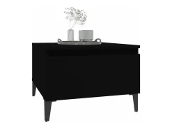 Mesa De Centro* Mesa de centro 50x46x35 cm derivados de madeira PT619971 Preto