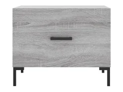 Best Mesa de centro 50x50x40 cm derivados madeira sonoma cinza PT969308 Cinzento