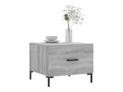 Best Mesa de centro 50x50x40 cm derivados madeira sonoma cinza PT969308 Cinzento