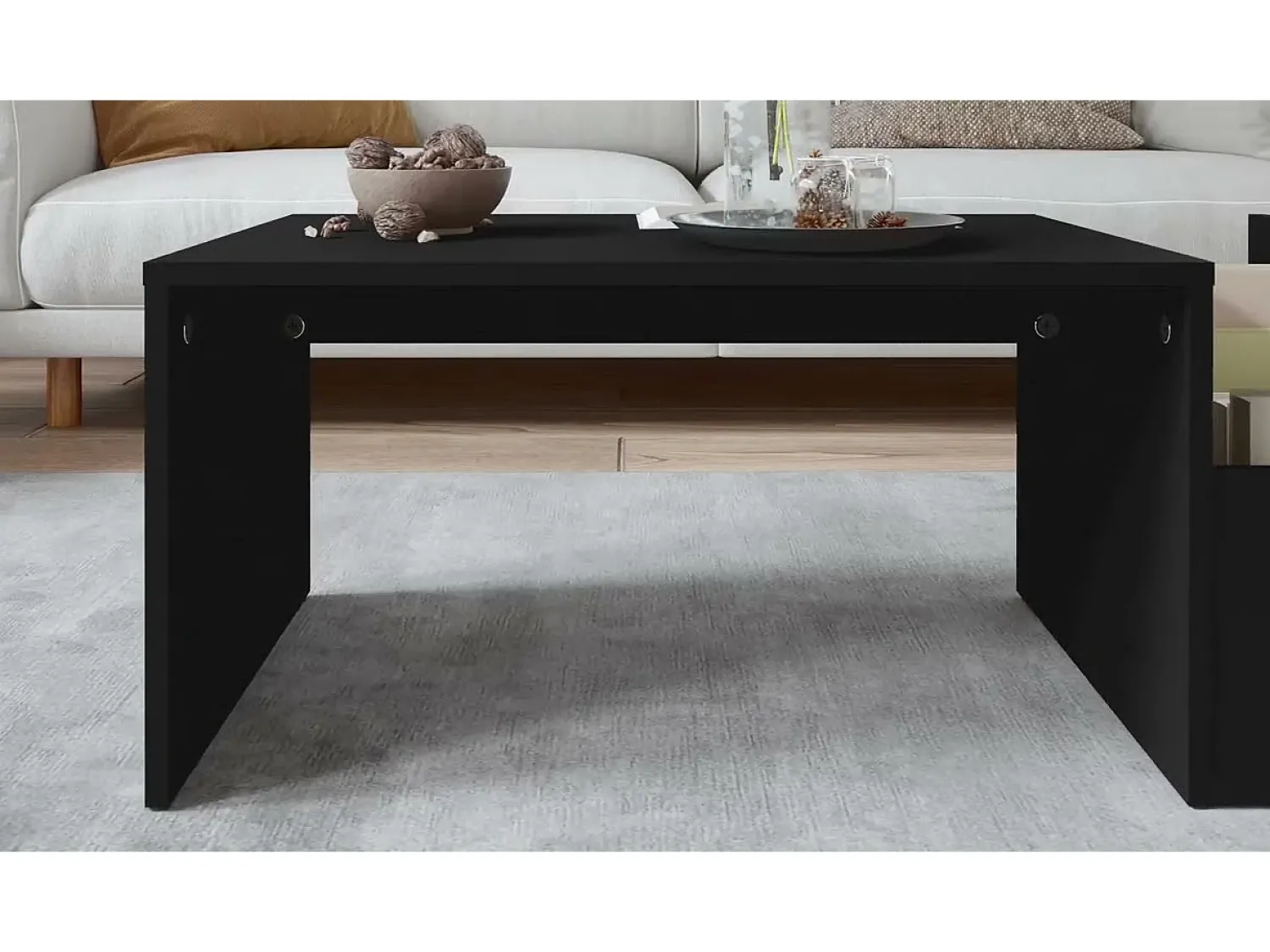 vidaxl Mesa de centro 90x45x35 cm derivados de madeira^ Mesa De Centro