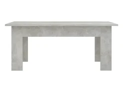 vidaxl Mesa de centro 100x60x42 cm derivados madeira cimento^ Mesa De Centro