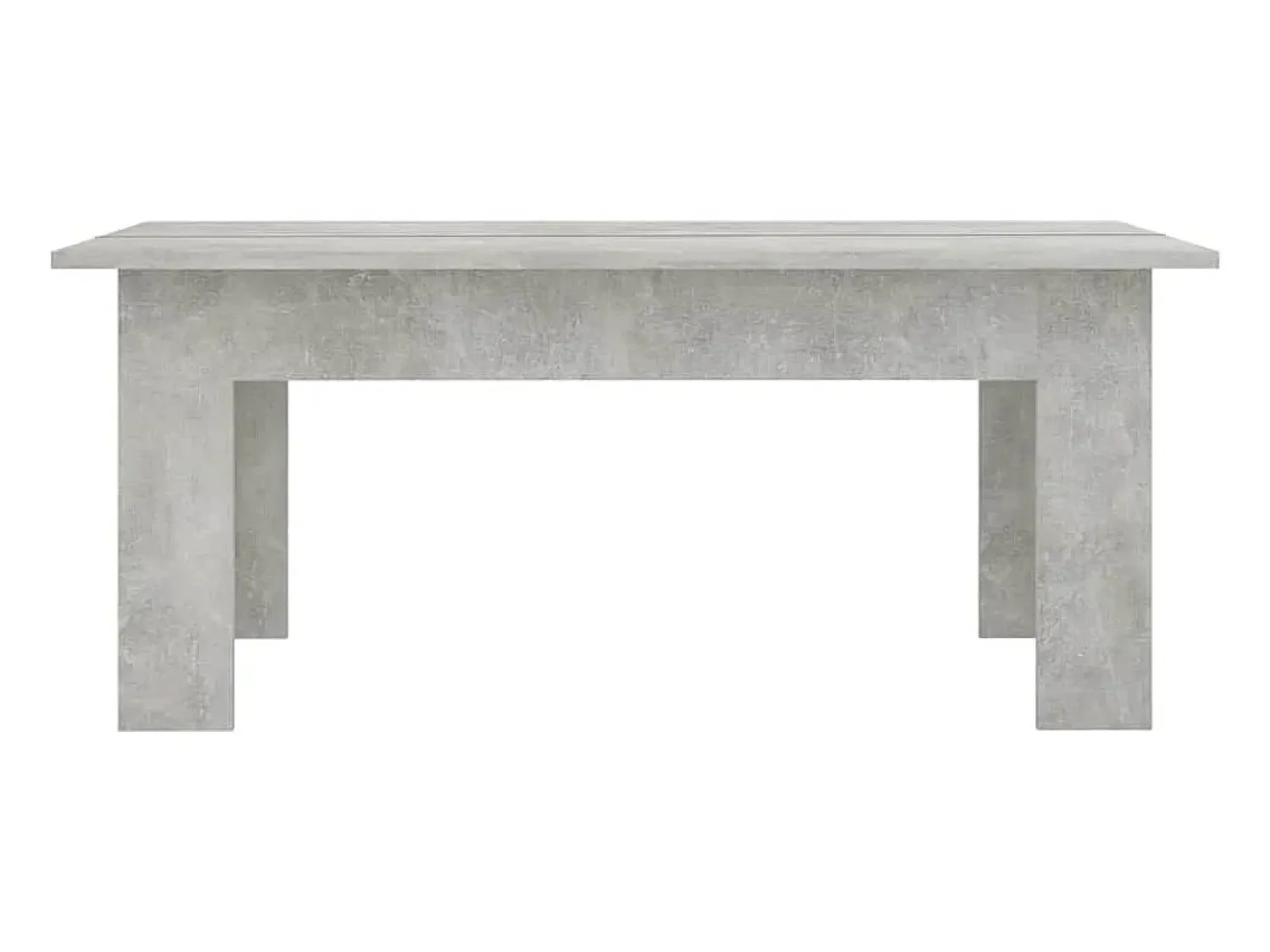 vidaxl Mesa de centro 100x60x42 cm derivados madeira cimento^ Mesa De Centro
