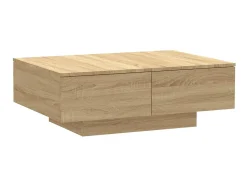 Clearance Mesa de centro 90x60x31 cm derivados de madeira carvalho sonoma PT362286 Castanho