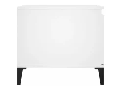 Mesa De Centro*vidaxl Mesa de centro 100x50x45 cm derivados de madeira Branco