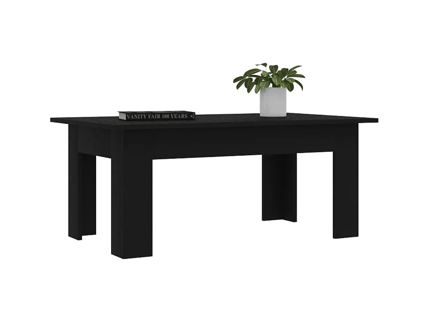 Mesa de centro 100x60x42 cm derivados de madeira PT501338^ Mesa De Centro