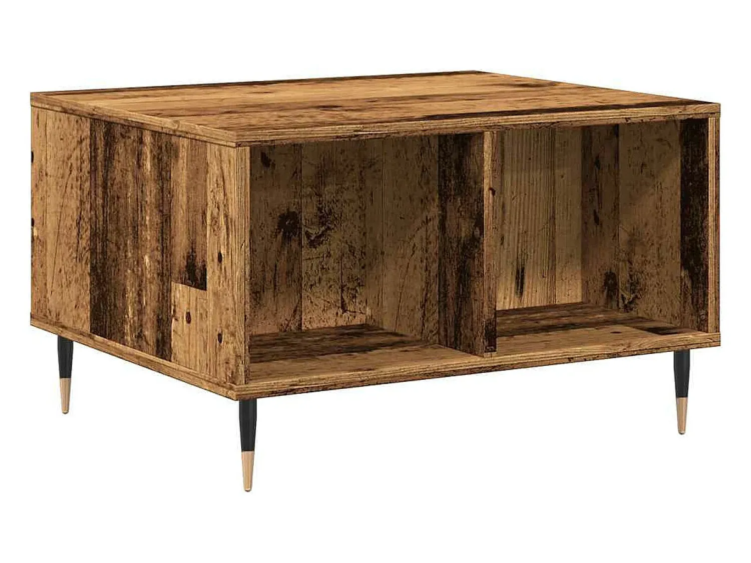 Online vidaxl Mesa de centro 60x50x36,5 cm derivados de madeira madeira velha Natural claro