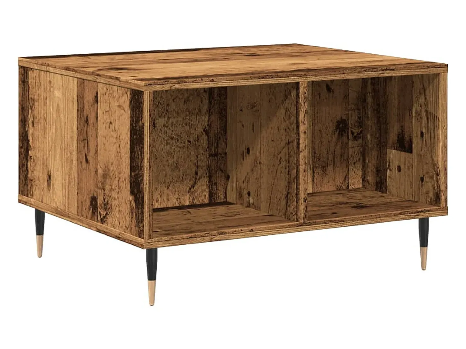 Online vidaxl Mesa de centro 60x50x36,5 cm derivados de madeira madeira velha Natural claro