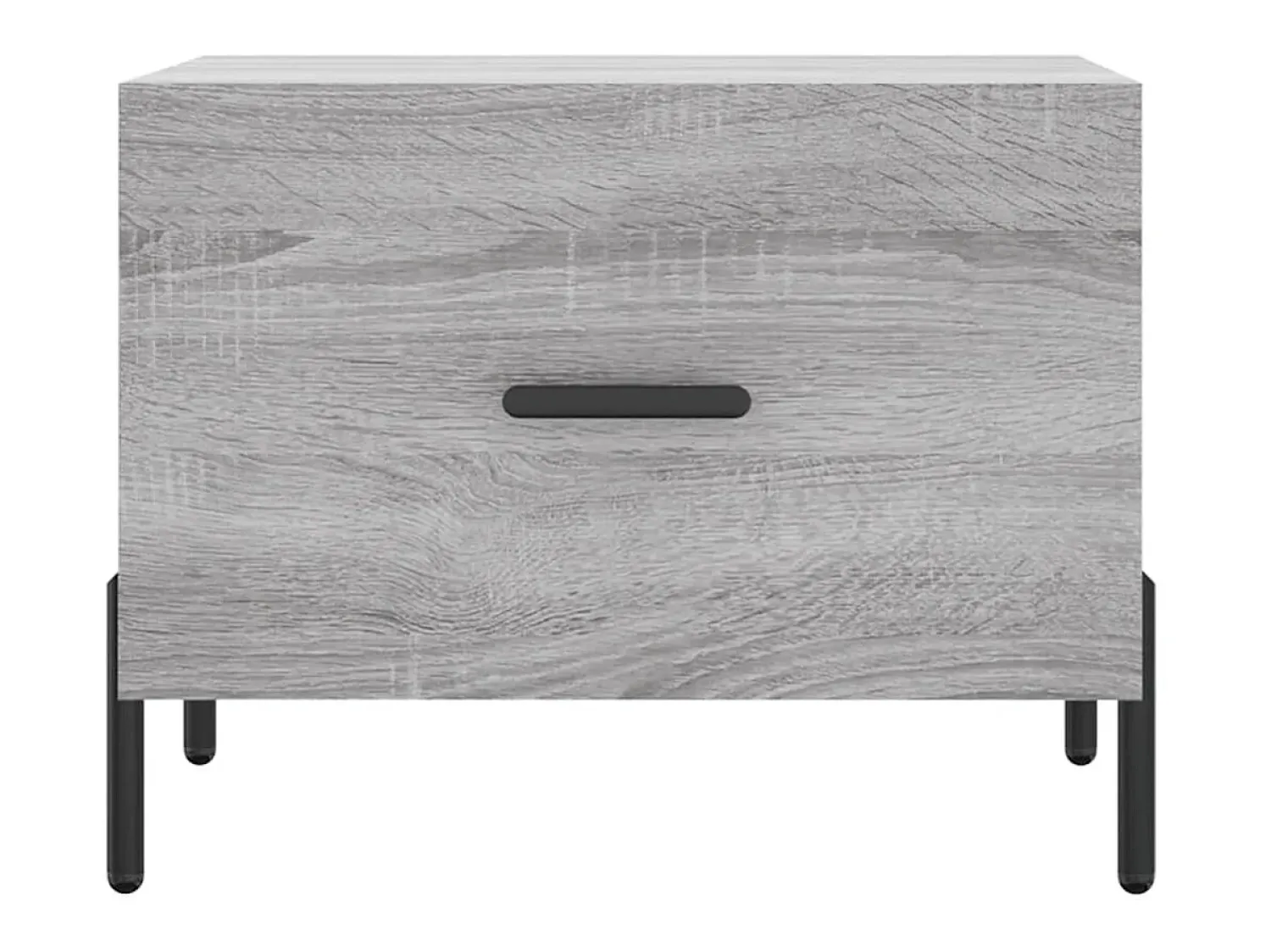 Mesa de centro 50x50x40 cm derivados madeira sonoma cinza PT935191^ Mesa De Centro