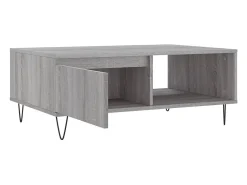 Mesa De Centro|vidaxl Mesa de centro 90x60x35 cm derivados de madeira sonoma Cinzento