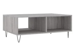 Mesa De Centro|vidaxl Mesa de centro 90x60x35 cm derivados de madeira sonoma Cinzento
