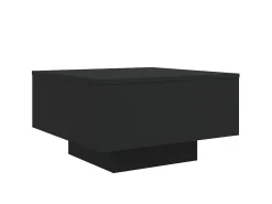 Mesa De Centro* Mesa de centro 55x55x31 cm derivados de madeira PT980298 Preto