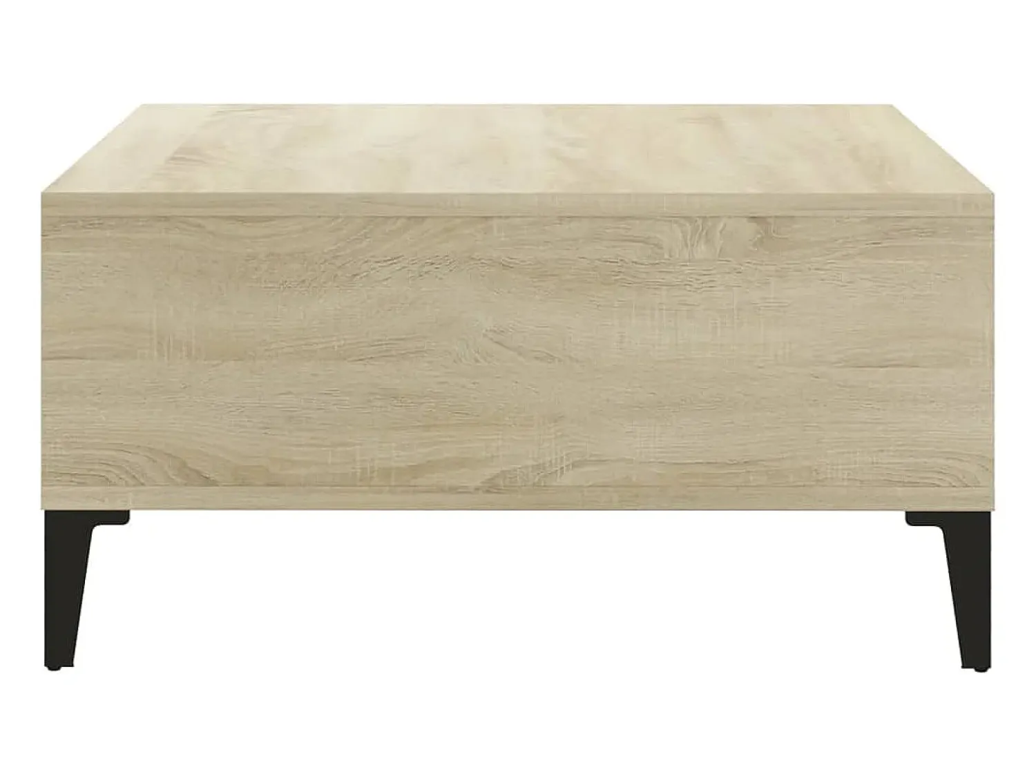 Mesa De Centro*vidaxl Mesa de centro 60x60x30 cm derivados de madeira carvalho sonoma Natural claro