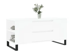 Mesa De Centro| Mesa de centro 102x44,5x50 cm derivados de madeira PT473840 Branco
