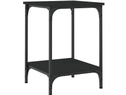 Mesa De Centro* Mesa de centro 40x40x55 cm derivados de madeira PT341027 Preto