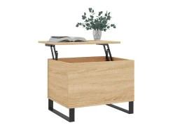 Sale Mesa de centro 60x44,5x45 cm derivados madeira carvalho sonoma PT548849 Castanho