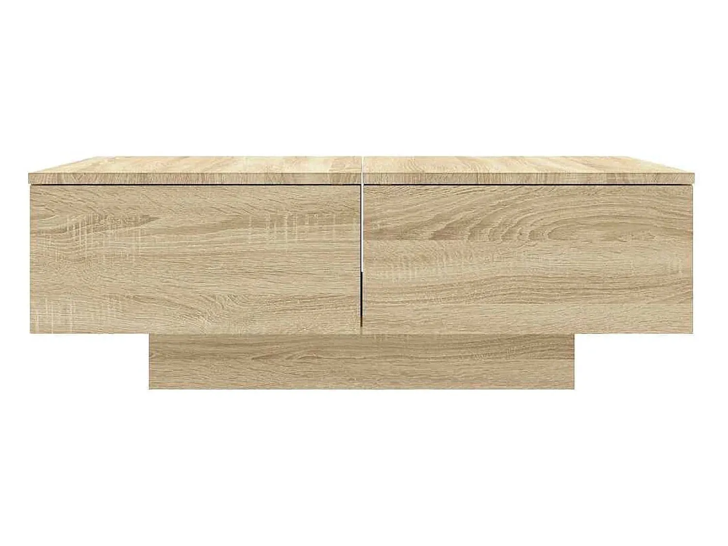 Mesa De Centro|vidaxl Mesa de centro 90x60x31 cm derivados de madeira carvalho sonoma Natural claro