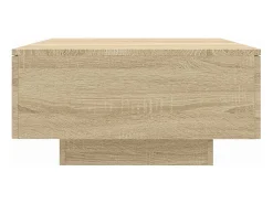 Mesa De Centro|vidaxl Mesa de centro 90x60x31 cm derivados de madeira carvalho sonoma Natural claro