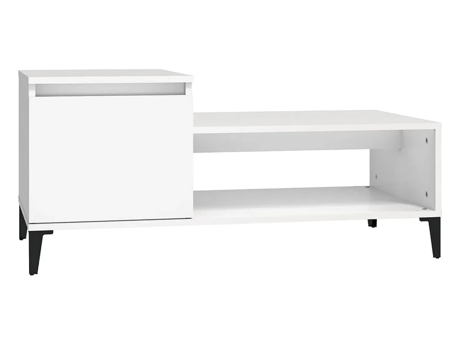 Mesa de centro 100x50x45 cm derivados de madeira PT145753^ Mesa De Centro