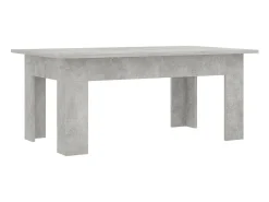 Mesa De Centro* Mesa de centro 100x60x42 cm derivados madeira cimento PT355927 Cinzento