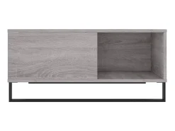 Mesa de centro 80x80x36,5 cm derivados madeira sonoma PT553861^ Mesa De Centro