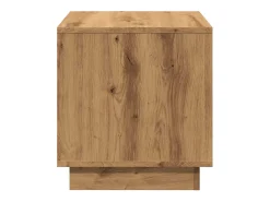 vidaxl Mesa de centro 40x40x43 cm deriv. madeira carvalho artisiano^ Mesa De Centro