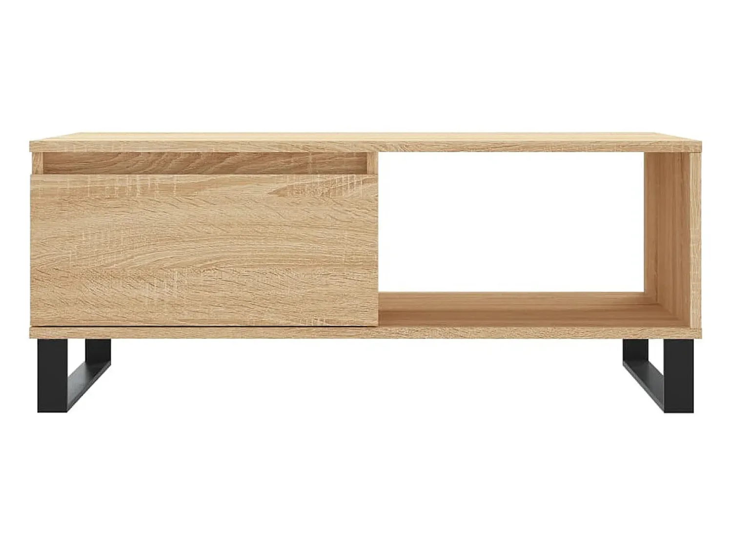Mesa de centro 90x50x36,5 cm derivados madeira carvalho sonoma PT590226^ Mesa De Centro