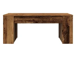 vidaxl Mesa de centro 102x55x42 cm derivados de madeira madeira velha^ Mesa De Centro