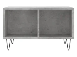 Mesa de centro 60x50x36,5 cm derivados de madeira cinza cimento PT656839^ Mesa De Centro