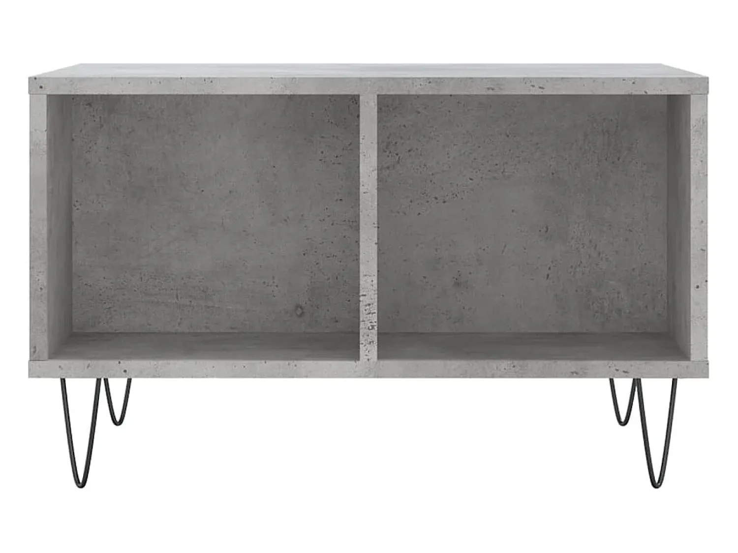 Mesa de centro 60x50x36,5 cm derivados de madeira cinza cimento PT656839^ Mesa De Centro