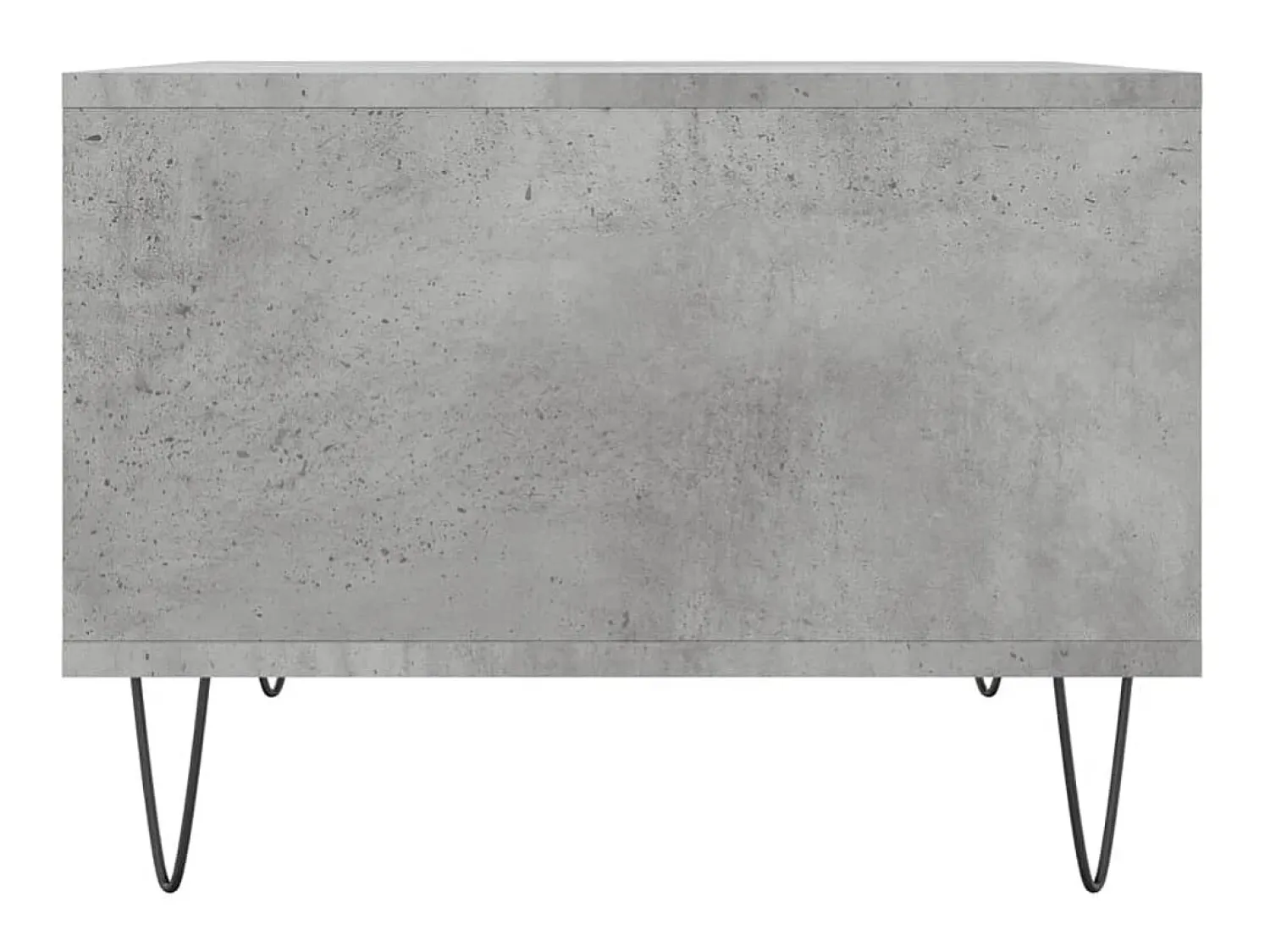 Mesa de centro 60x50x36,5 cm derivados de madeira cinza cimento PT656839^ Mesa De Centro