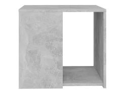 New Mesa de centro 50x50x45 cm derivados de madeira cimento PT951089 Cinzento