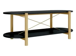 Hot Mesa de centro 110x48x40 cm derivados de madeira PT925255 Preto