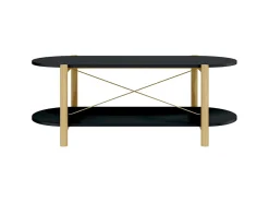 Hot Mesa de centro 110x48x40 cm derivados de madeira PT925255 Preto