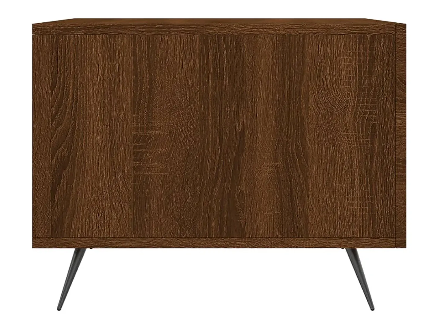 Mesa De Centro|vidaxl Mesa de centro 50x50x40 cm derivados madeira carvalho castanho Natural claro