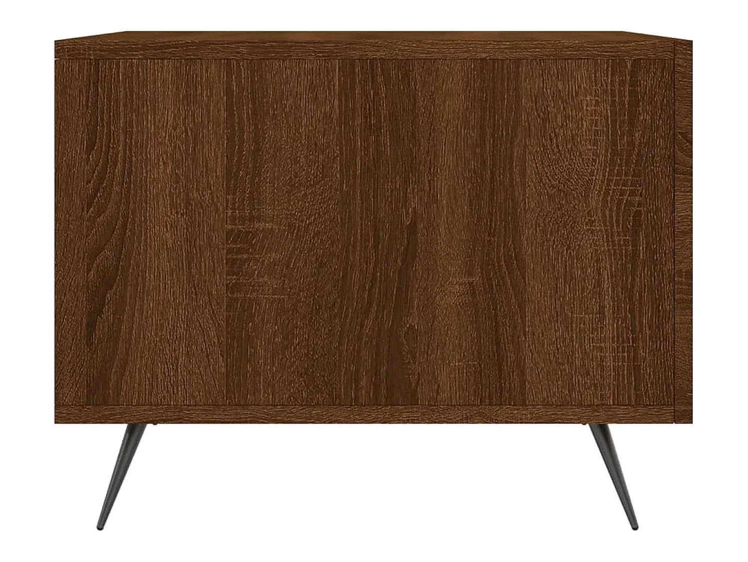 Mesa De Centro|vidaxl Mesa de centro 50x50x40 cm derivados madeira carvalho castanho Natural claro