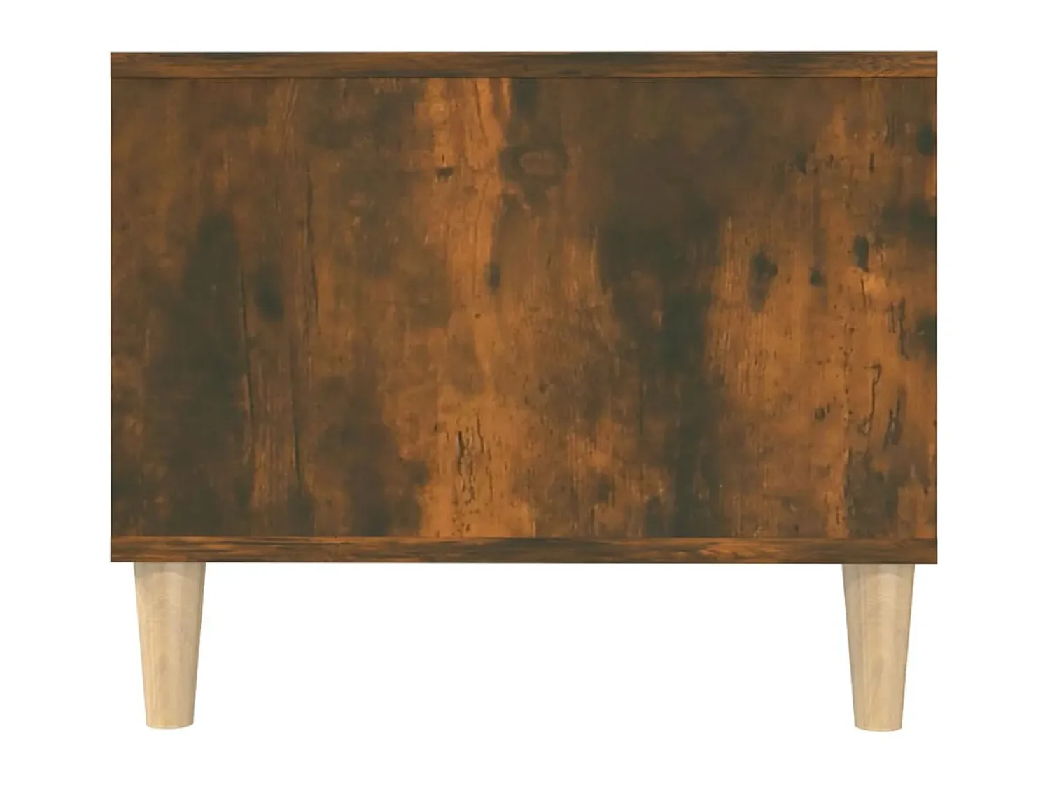 Mesa De Centro| Mesa de centro 102x50x40 cm derivados madeira carvalho fumado PT946054 Castanho
