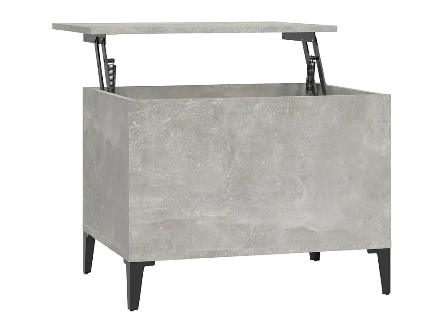 Sale Mesa de centro 60x44,5x45 cm derivados madeira cimento PT878845 Cinzento