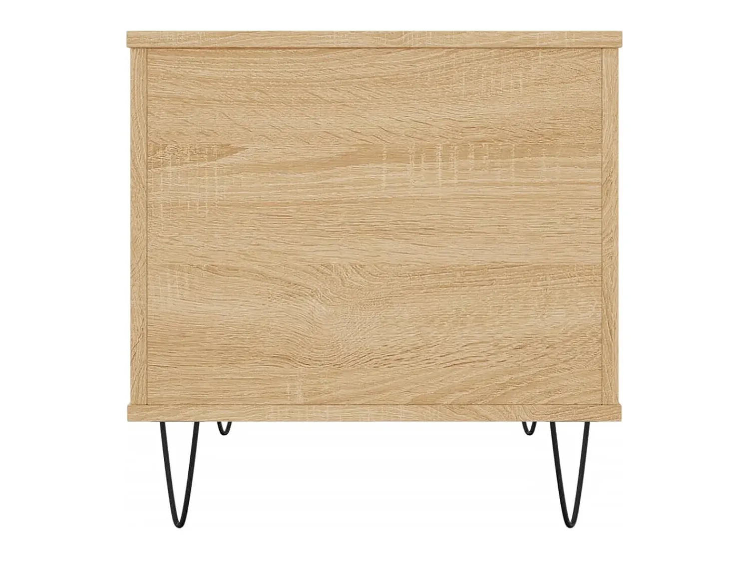 vidaxl Mesa de centro 60x44,5x45 cm derivados madeira carvalho sonoma^ Mesa De Centro