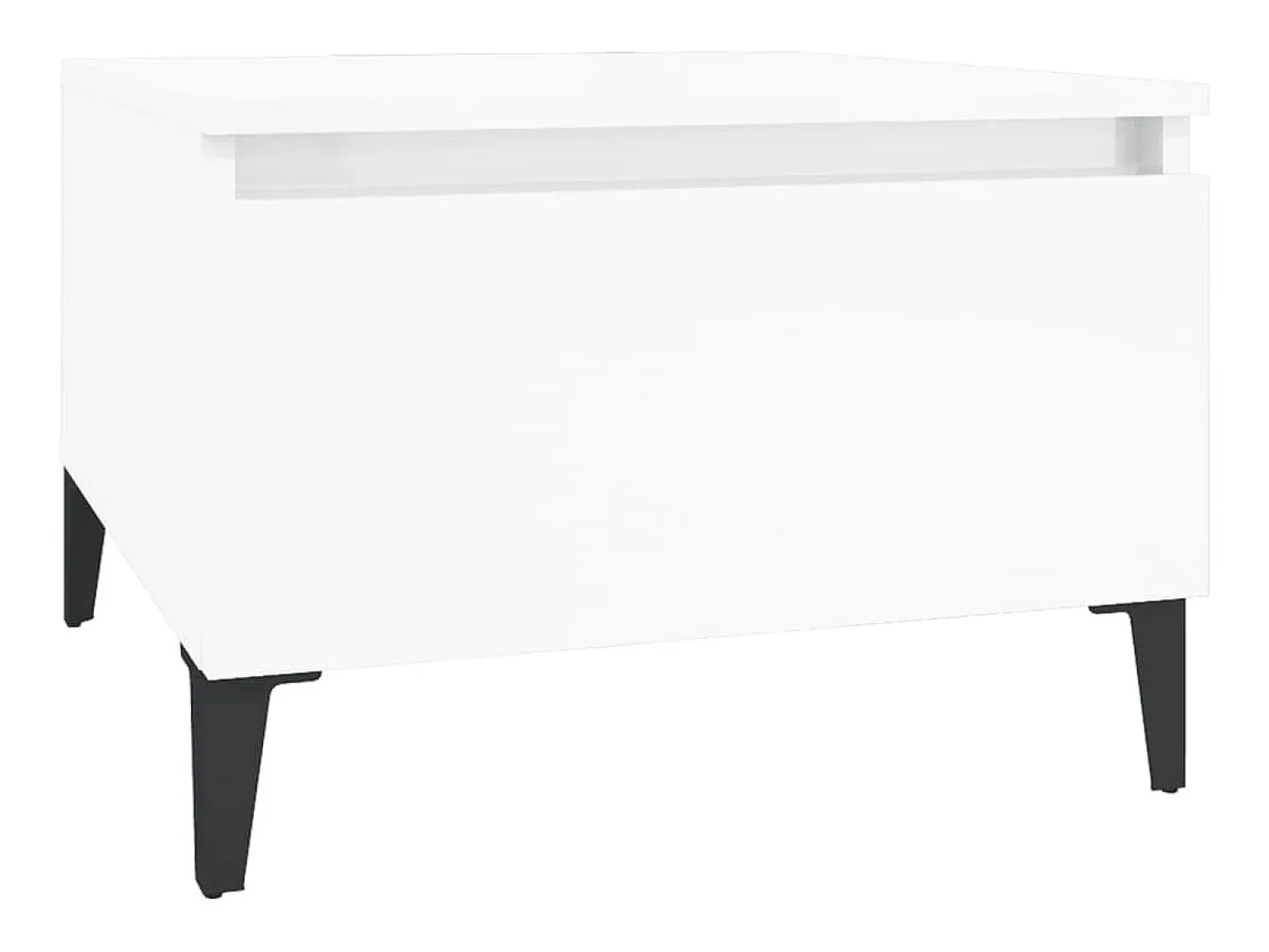 Mesa de centro 50x46x35 cm derivados de madeira brilhante PT119145^ Mesa De Centro