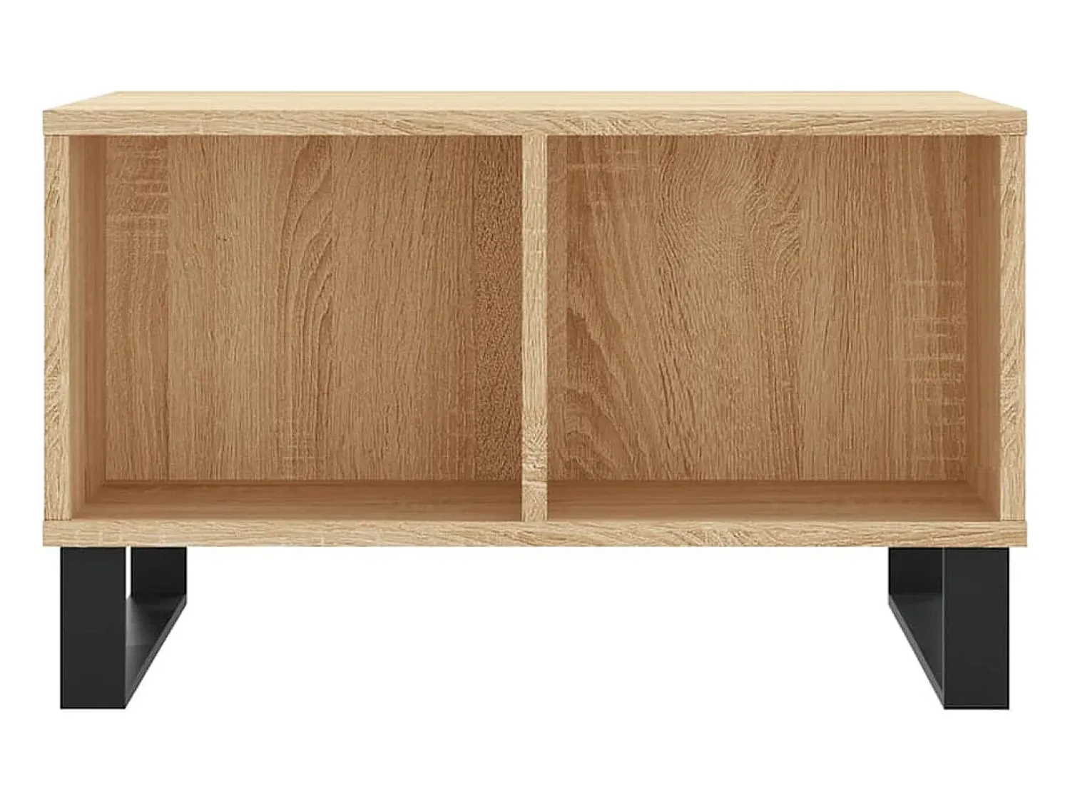 Mesa De Centro*vidaxl Mesa de centro 60x50x36,5 cm derivados madeira carvalho sonoma Natural claro