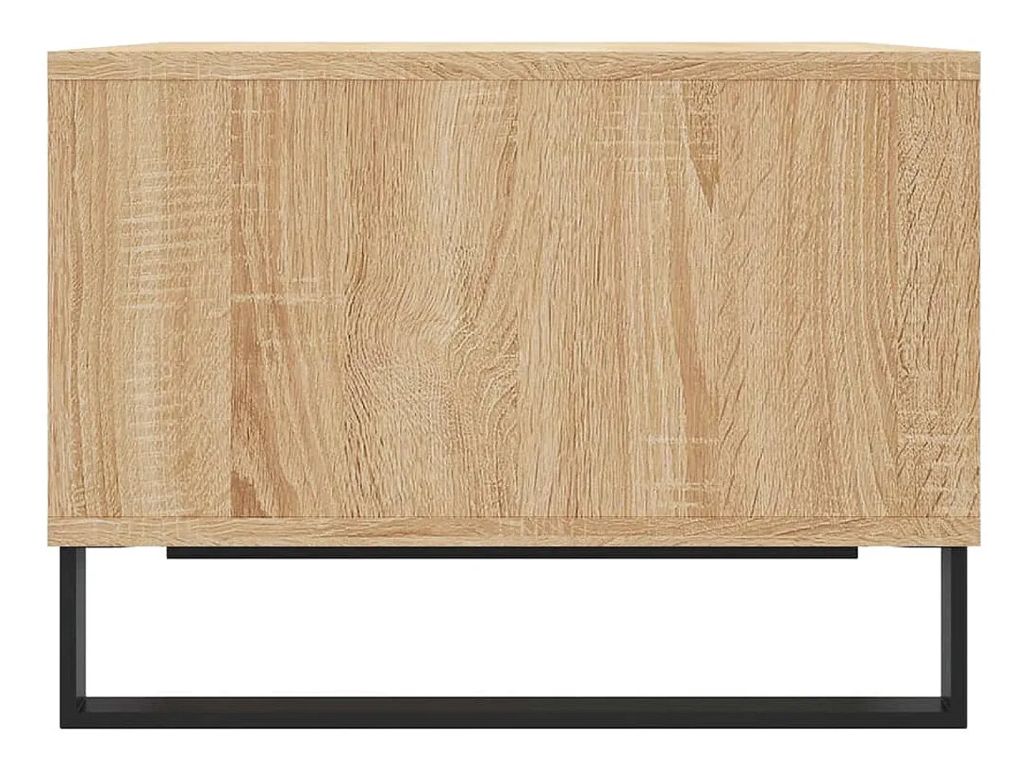 Mesa De Centro*vidaxl Mesa de centro 60x50x36,5 cm derivados madeira carvalho sonoma Natural claro
