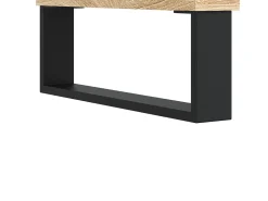 Mesa De Centro*vidaxl Mesa de centro 60x50x36,5 cm derivados madeira carvalho sonoma Natural claro
