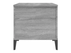 Mesa De Centro*vidaxl Mesa de centro 90x44,5x45 cm derivados de madeira cinza sonoma Cinzento