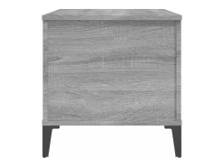 Mesa De Centro*vidaxl Mesa de centro 90x44,5x45 cm derivados de madeira cinza sonoma Cinzento