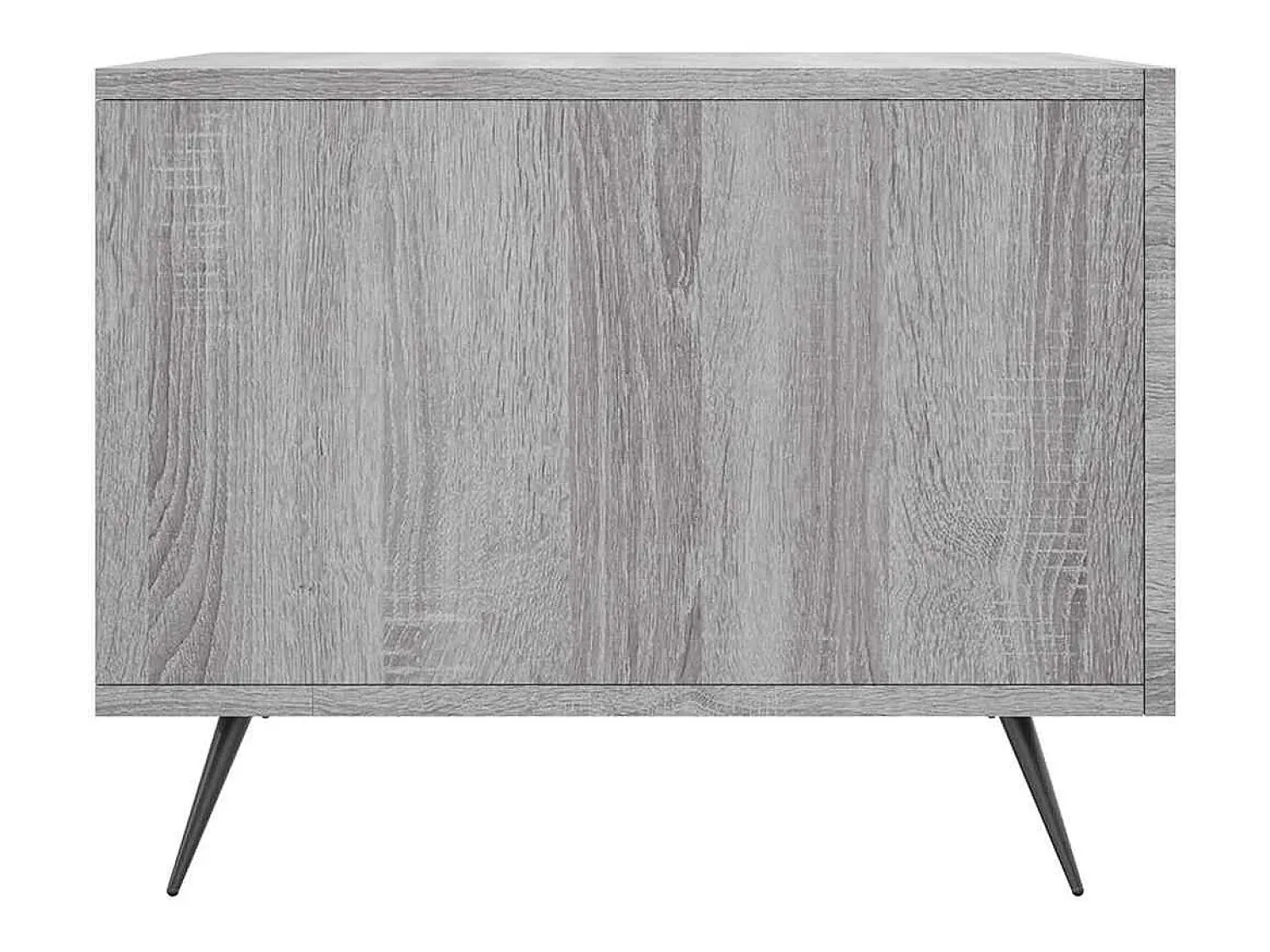 vidaxl Mesa de centro 50x50x40 cm derivados madeira sonoma cinza^ Mesa De Centro