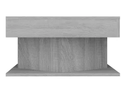 Mesa De Centro| Mesa de centro 57x57x30 cm derivados de madeira sonoma PT918513 Cinzento